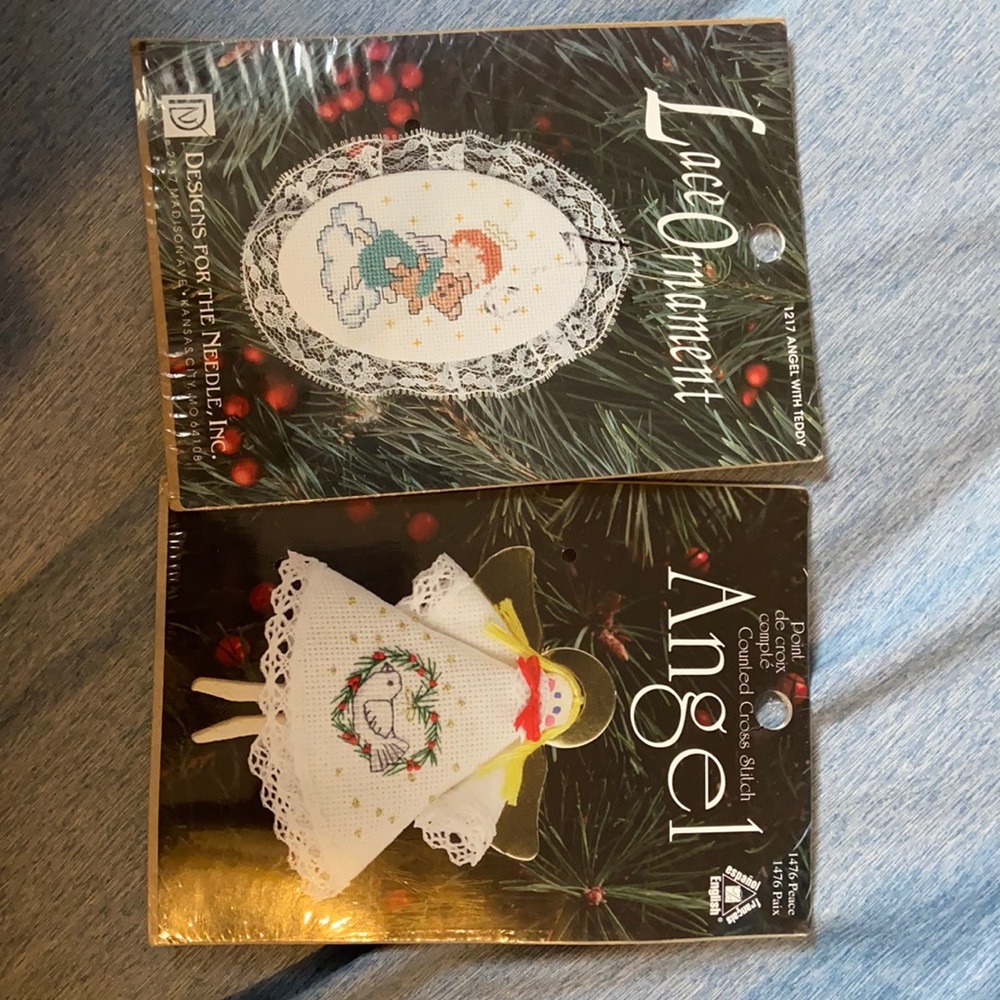 Set of Stitch Ornaments